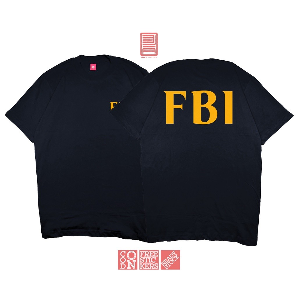 Anime Merch DJA Kaos FBI OPEN UP MEME SHITPOST T-SHIRT DJA CLOTH