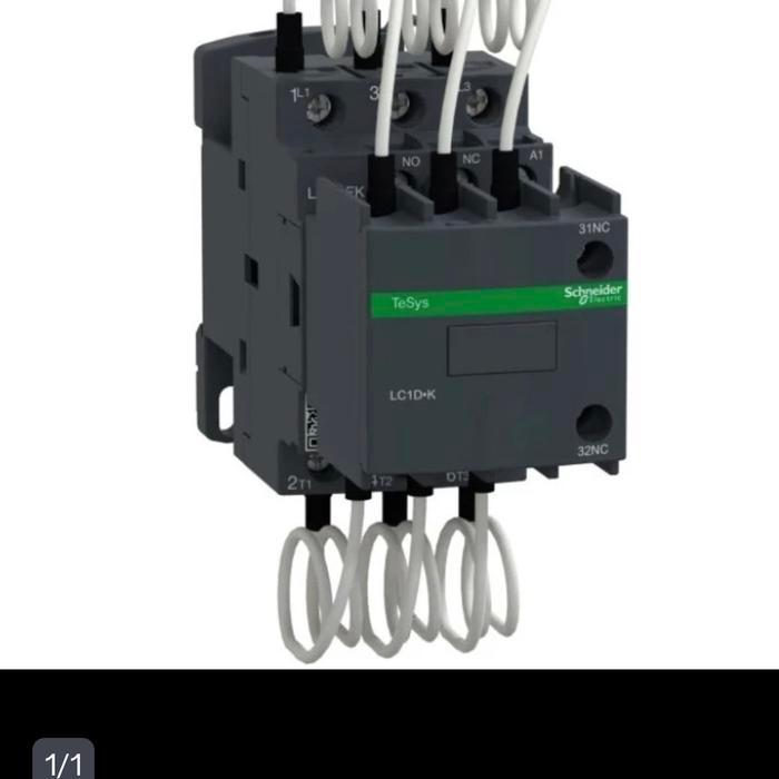 CONTACTOR KAPASITOR LC1DMKM7 220VC 25KVAR SCHNEIDER