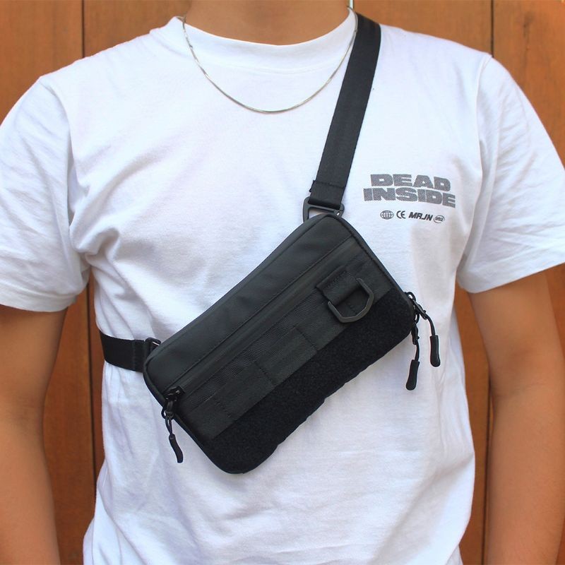 Tas Selempang Pria Wanita Mini – Tas Pinggang, Tas Olahraga, Tas HP – Simple & Praktis