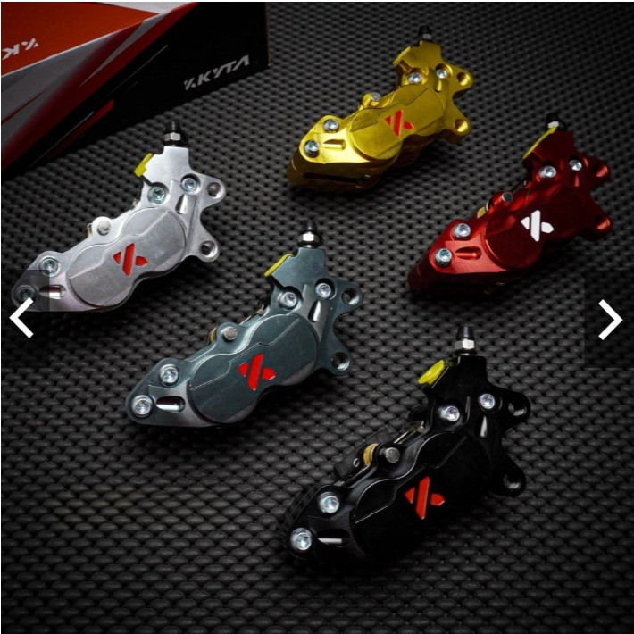 Kaliper KTC Kyta 4P 4 P Piston CRM Kytaco Kanan NON breket Nmax Aerox mio ninja vixion satria