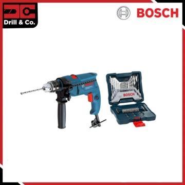 Chayra.Store1 Bosch Bor Beton GSB 600 Paket dengan Set mata Bor 33-X Line TERLARIS