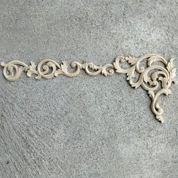 tempel sudut ukir | tempel sudut kayu jati ukir | lis tempel sudut ukir SHP7059 LS7