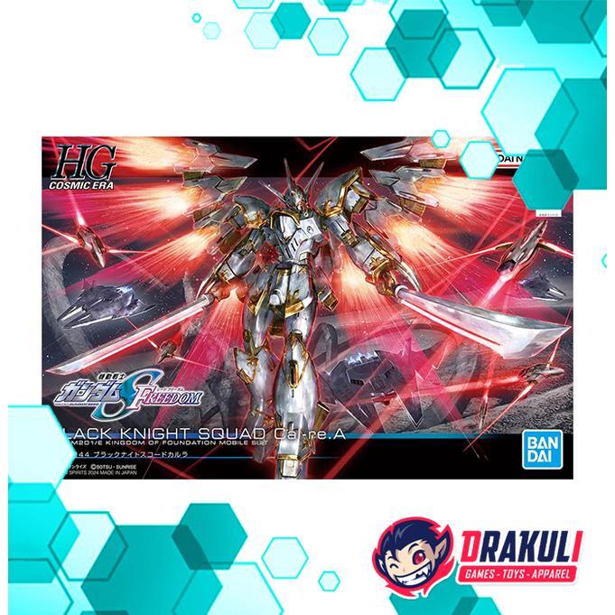 Drakuli Hobbies BANDAI Plamo HG 1/144 Black Knight Squad Cal-re. A