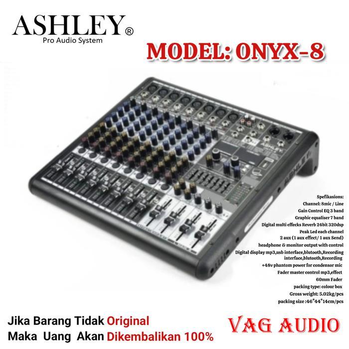 MIXER ASHLEY ONYX-8, ONYX 8 - kotak+bubble, onyx 8