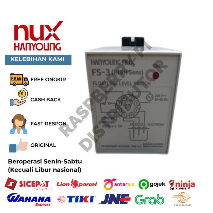 Floatless Level Switch Hanyoung - FS-3A FS-3 FS 3A Water Control FS3A