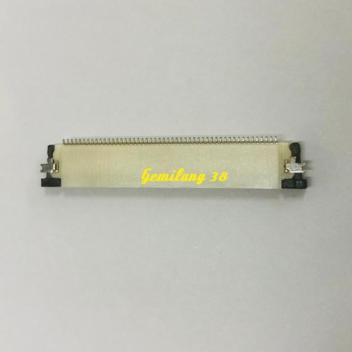 Soket Konektor 50 pin HLS Socket Clamshell Kabel Flexible FFC FPC