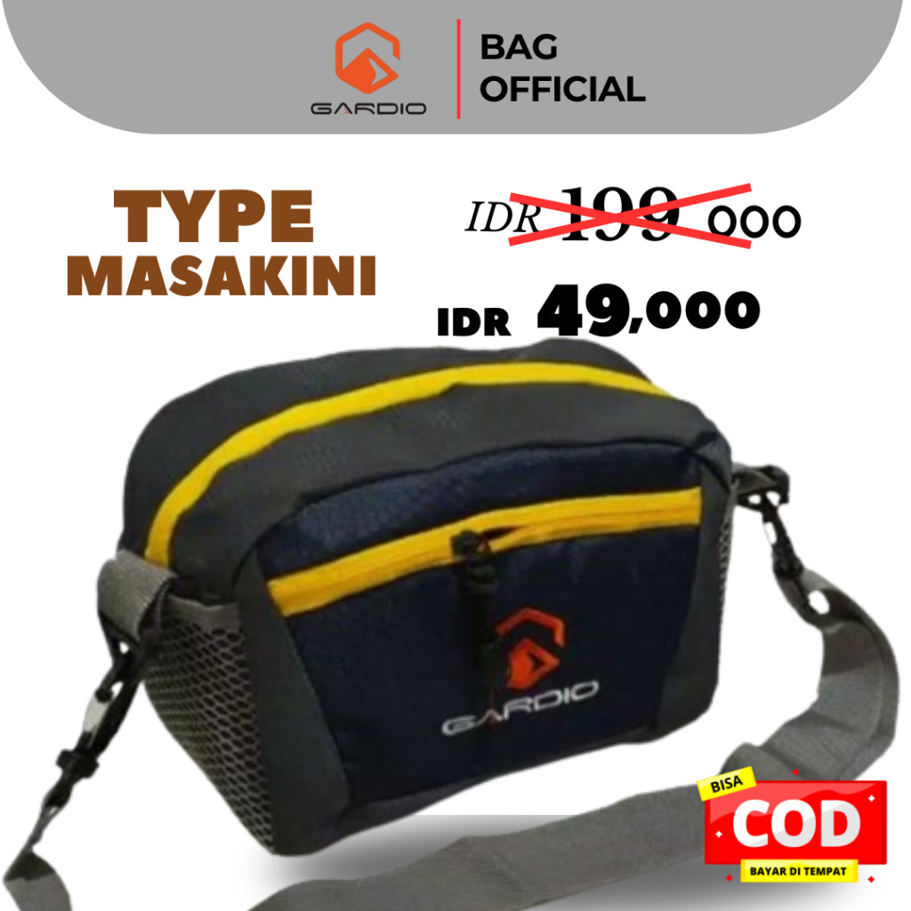Tas Slempang Pria Gardio Bahan Cordura Tebal