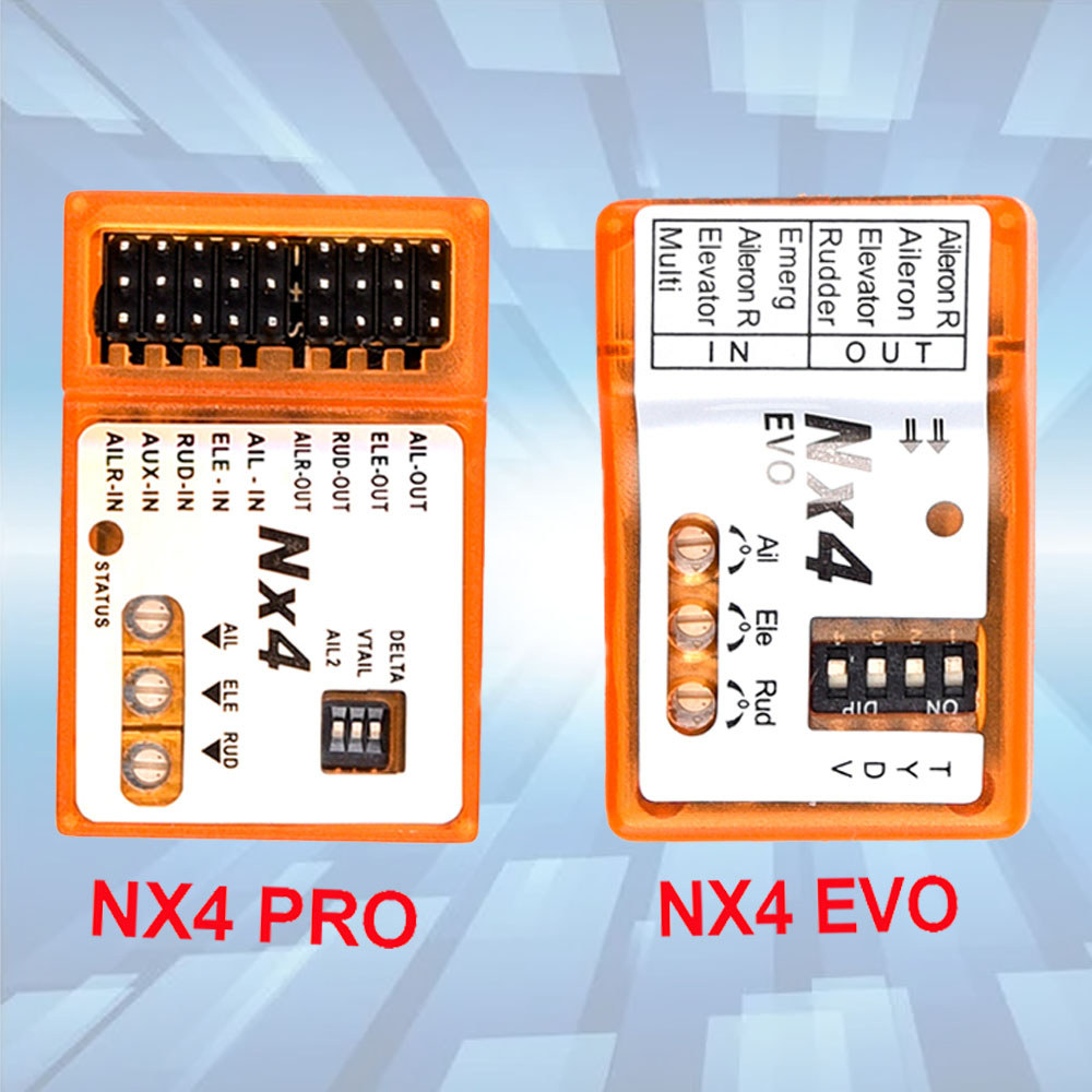 3D Flight Gyroscope Balance ZMR NX4 EVO PRO  Flight Controller Board  For RC Fixed-wing Aircraft Sup