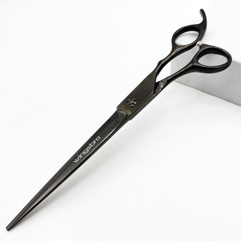 wingsbro 9 inch Professional pet shop scissors, dog grooming scissors straight scissors suitable for