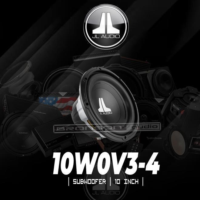 JL Audio 10W0V3-4 Subwoofer 10 Inch Pasif 300W 4 Ohm Garansi Resmi Baru- GARANSI RESMI - 100% BARANG