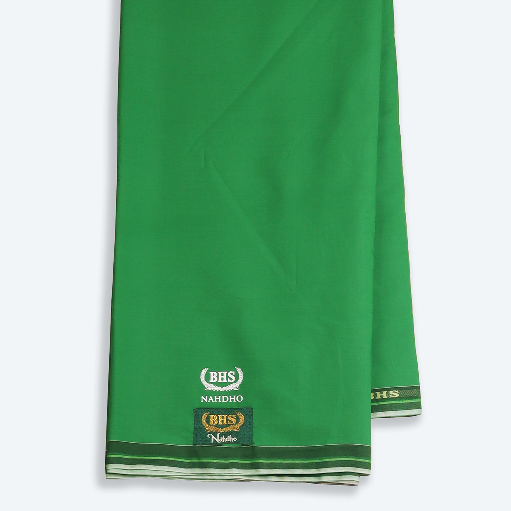 Sarung BHS Cosmo Nahdho Warna Polos Hijau