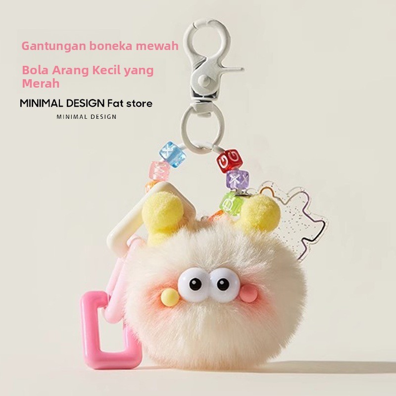 Gantungan Kunci Briket Mewah Gantungan Kunci Mobil Ransel Liontin Boneka Perhiasan Liontin Mewah