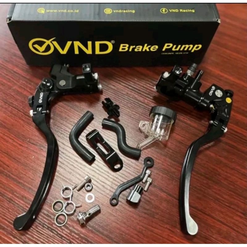 MASTER REM VND AK 55 1 TABUNG PISAH CNC Master Rem VND AK55 Radial Set Handle Kopling Ninja R RR Var