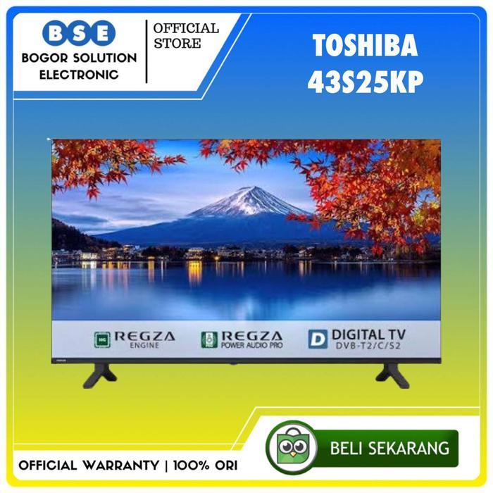 TV 43 Inch Digital TV Toshiba 43S25KP Full HD Toshiba 43S25 [RESMI]