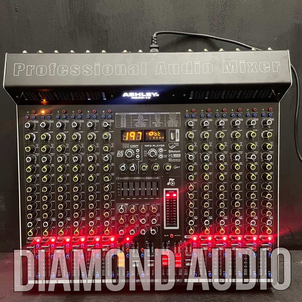 Mixer ashley hero12 original bluetooth mixer hero 12 ashley