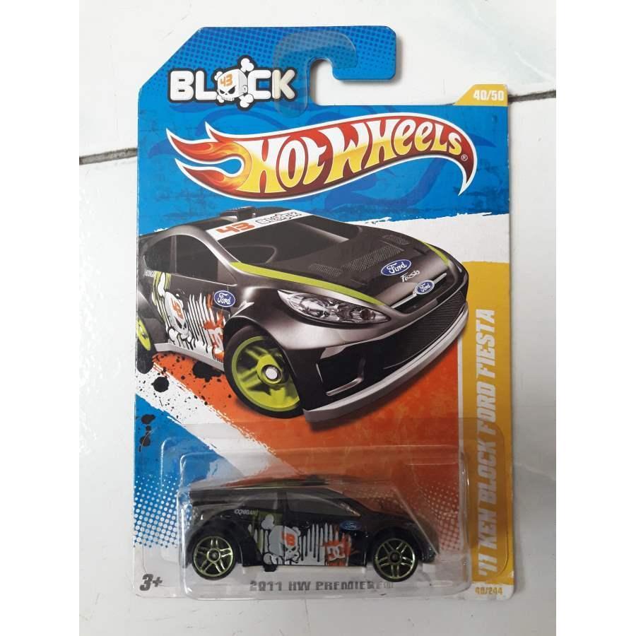 HOT WHEELS  '11 KEN BLOCK FORD FIESTA  HW PREMIERE B  RIP KEN BLOCK