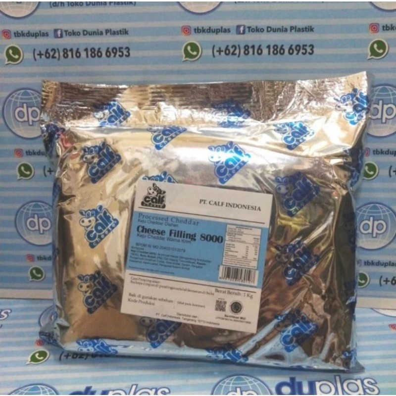 Cheese Filling 8000 Calf / Keju Filling 1 kg