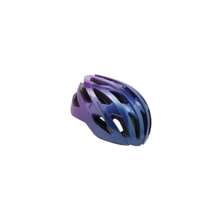 Helm Sepeda Balap Urban Polygon Axel - Blue Purple, M