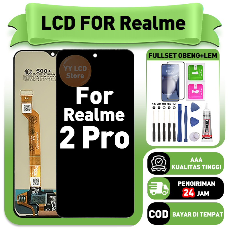 LCD FOR Realme 2 PRO Fullset Touchscreen hp layar Replacement LCD Kompatibel Untuk Glass Touch Scree