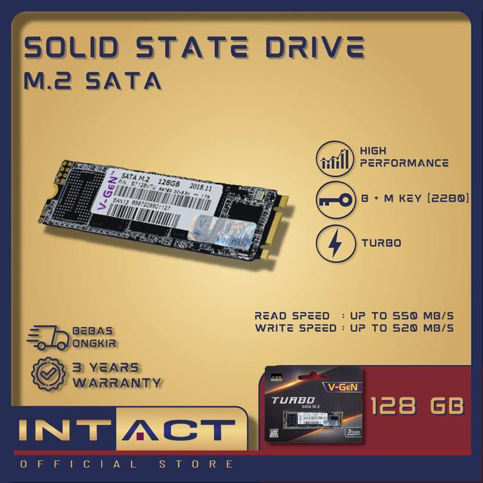 SSD V-GeN Turbo 128GB SATA M.2 - SSD VGEN M2 SATA 128 GB - SSD