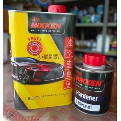 TERLARIS CLEAR NIKKEN MS 4100 PU CLEAR kemasan baru
