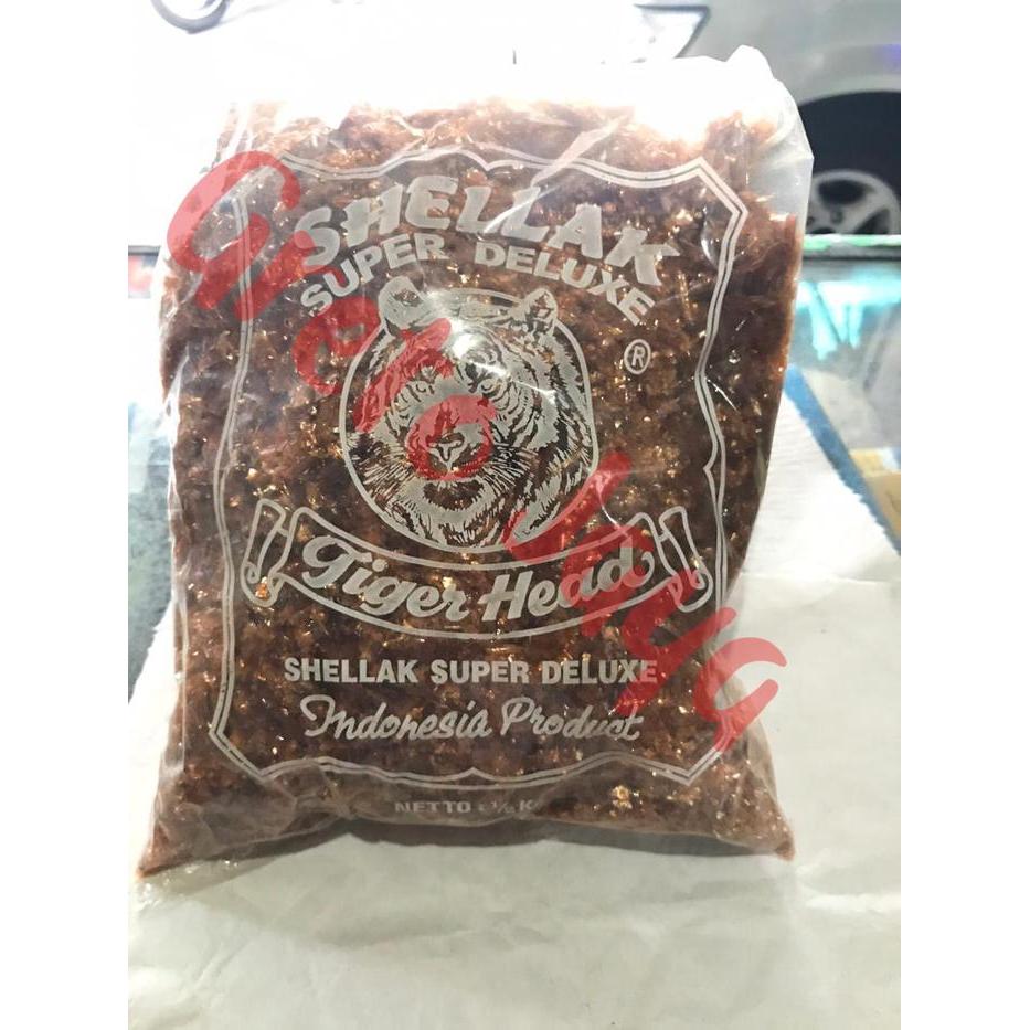 ( 1/2 Kg ) Shellac Shellak Sherlak Sirlak Serlak Bubuk Emping Kumbang
