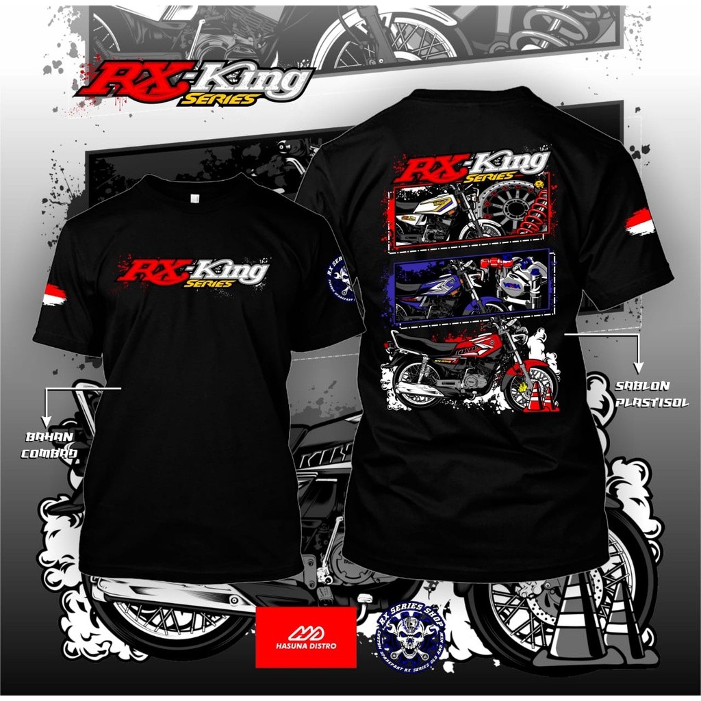 Kaos RX King Modification Samurai RX Series Shop Tshirt Komunitas RX King Kaos Rx King Series 135 Cc