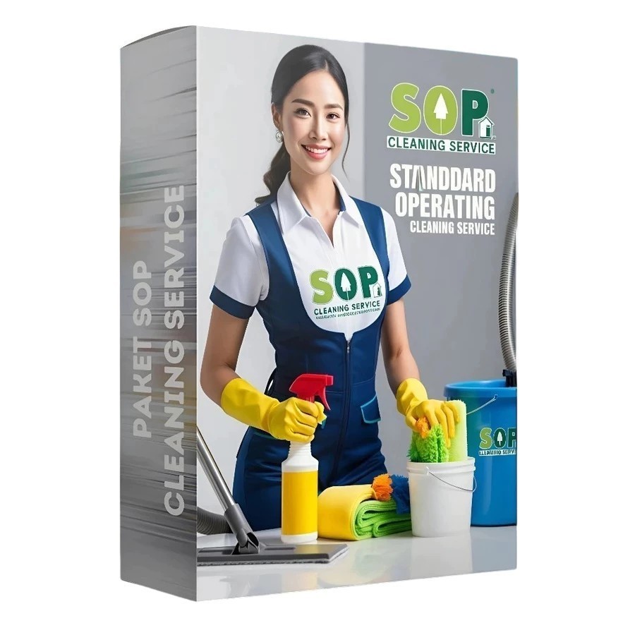 PAKET SOP CLEANING SERVICE - DEPARTEMEN JASA USAHA BISNIS KEBERSIHAN - ALUR KERJA LENGKAP CS