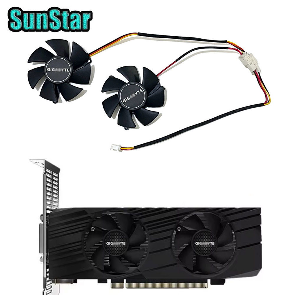 NEW 45MM FS1250-S2053 0.19A GTX 1650 GPU Cooler Fan For GIGABYTE GeForce GTX 1650 1630 OC Low Profil