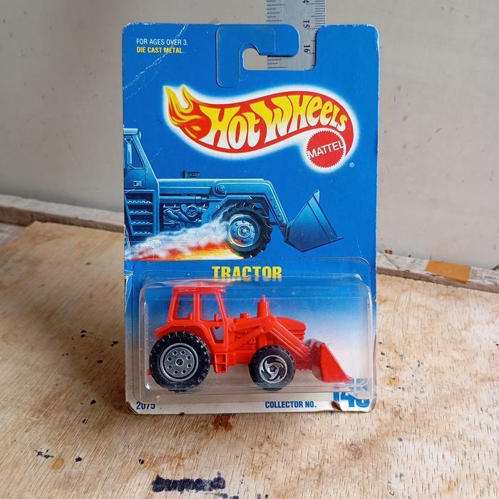 hot wheels tractor alat berat diecast Dcast