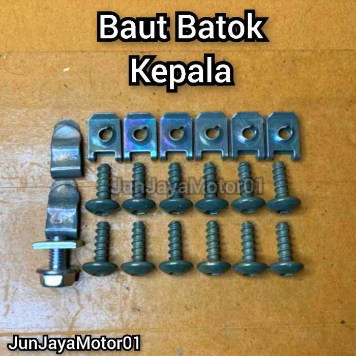 PROMO Baut Lengkap Full Set Body Yamaha Jupiter Mx 135 2005-2010 / Baut Lengkap Fullset Bodi Yamaha 