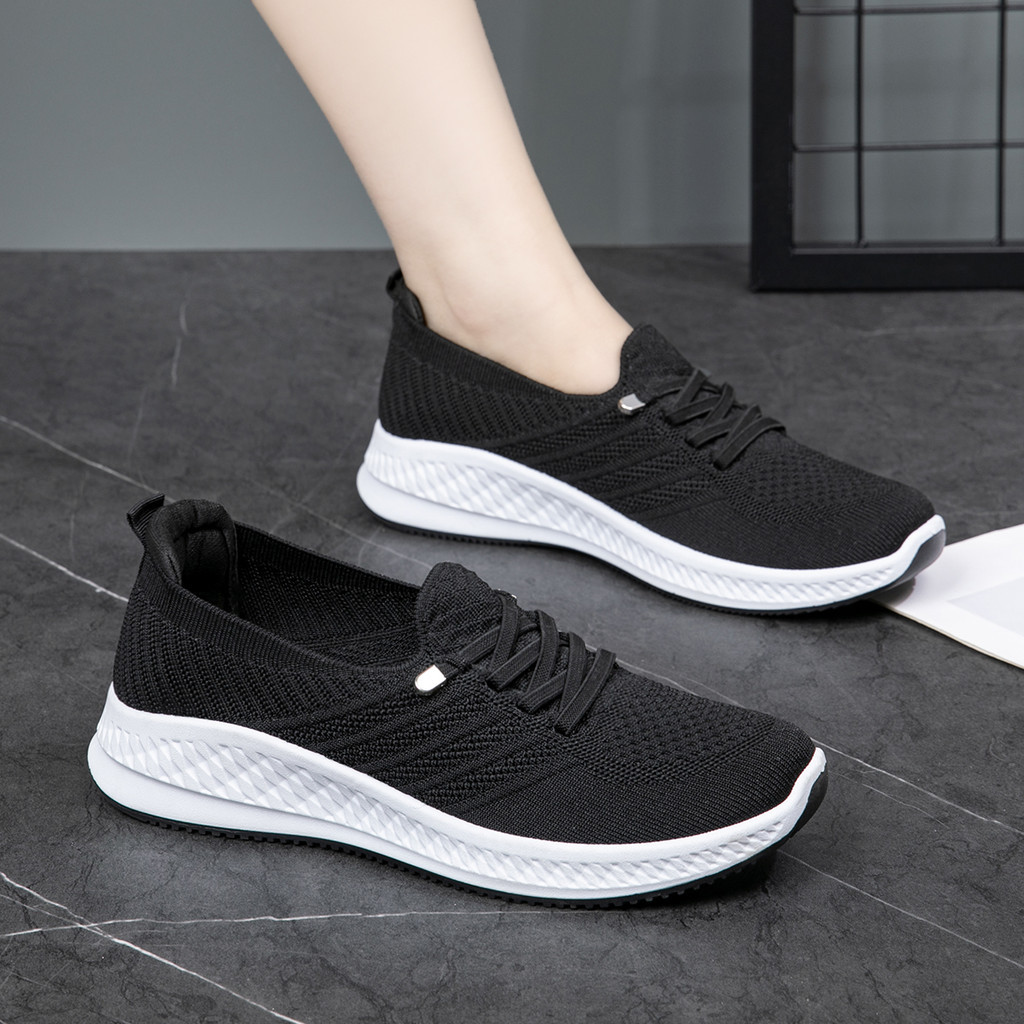 GENAOLSHOP Slip On Rajut Wanita SAILATU SL4001 – Sepatu Santai Ringan & Nyaman (Size 36–40)