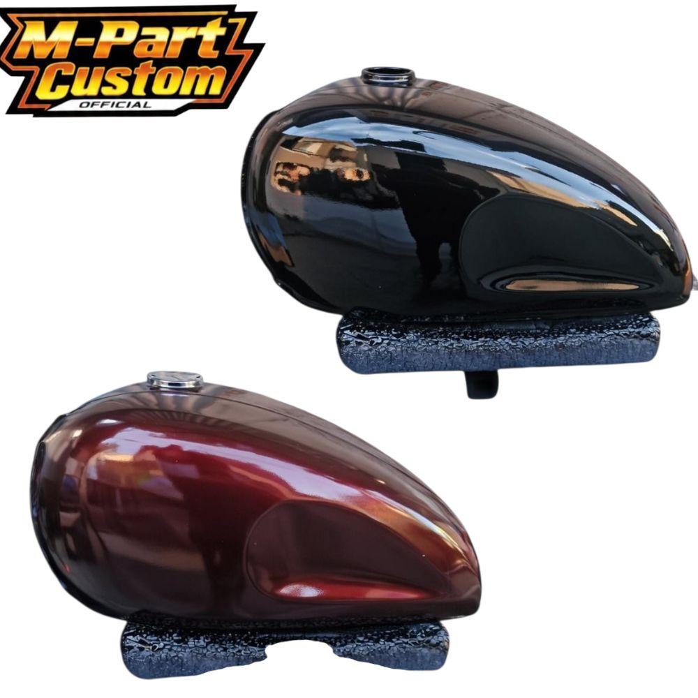 TANGKI MOTOR BRITISH, DEMPUL , CAT   GM Tangki Motor Custom Bahan Tebal Berkualitas Bukan Kaleng Kal