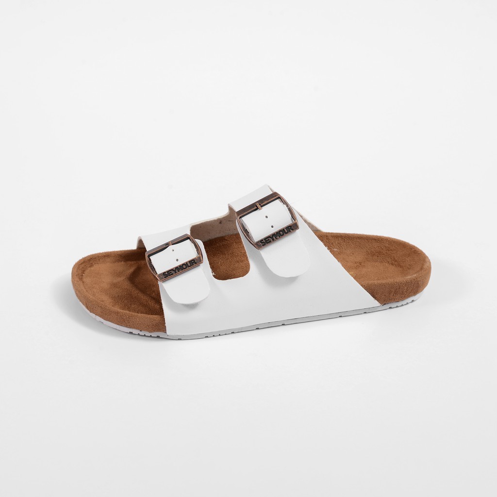 SEYMOUR  - Morris White Sandal Pria dan Wanita