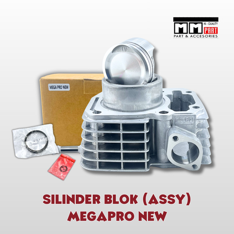 SILINDER BLOK ASSY MEGAPRO NEW - SEHER BORING MEGAPRO NEW MEGAPRO MONOSHOCK VERZA CB150 CRF 150 L