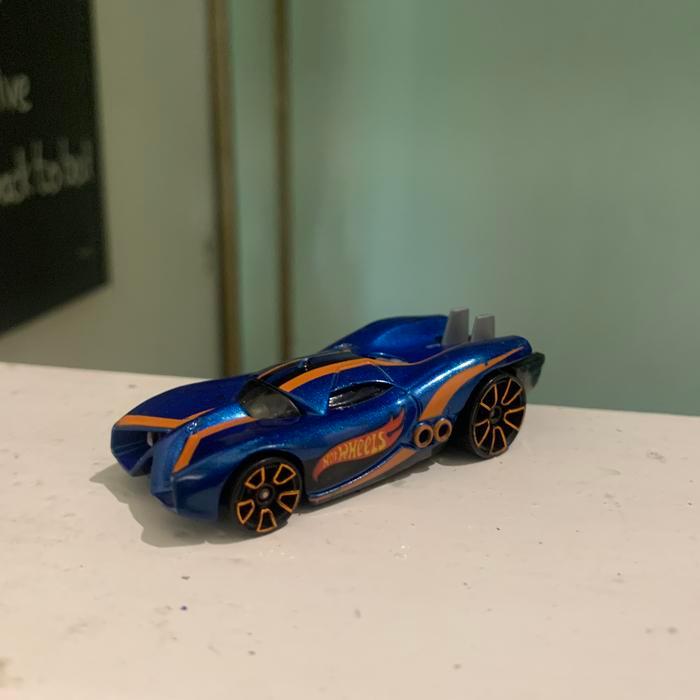 Hotwheels prototype 24 biru loose junk bukan realtoy 2ND