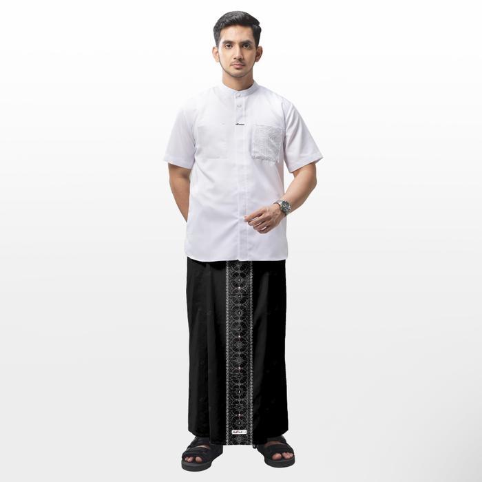 Rabbani - Sarung Dewasa Sarung Bigpas Cordoban GAP - 200 Black