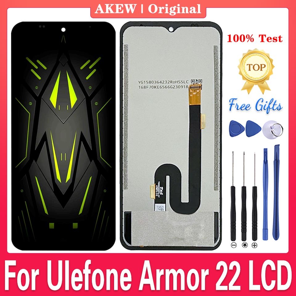 New Original For Ulefone Armor 22 LCD splay ULEFONE Armor22 Tou Screen Armor 22 gitizer Assembly Arm
