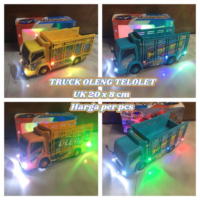 SPEEDRC Mainan Truk oleng-tahu bulat oleng bisa jalan ada musik dan lampu - TRUK OLENG