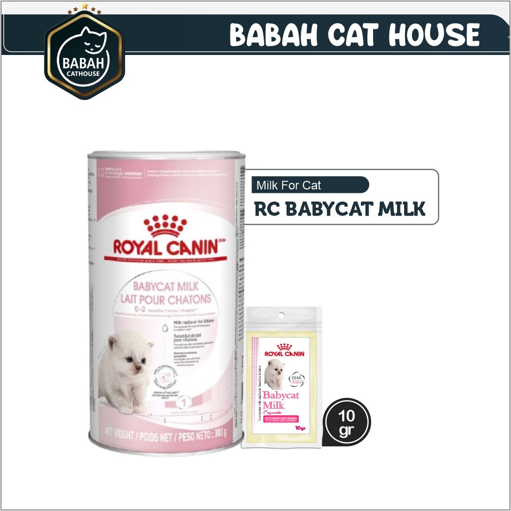 10gr ROYAL CANIN BABYCAT MILK susu kucing rc makanan anak bayi baru lahir baby cat food sachet mpasi
