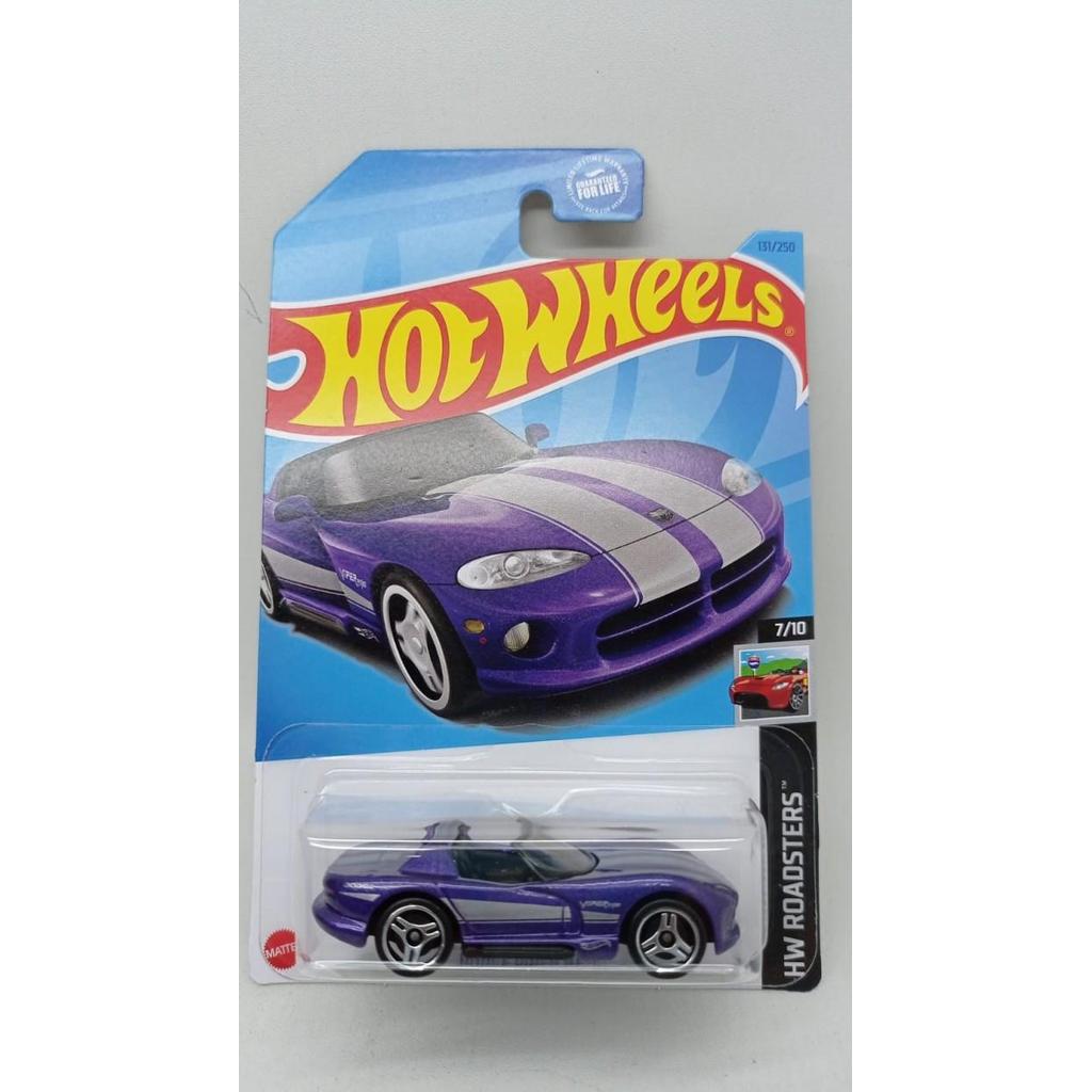 Diecast Hot Wheels  Dodge Viper RT/10 Mainan Skala 64