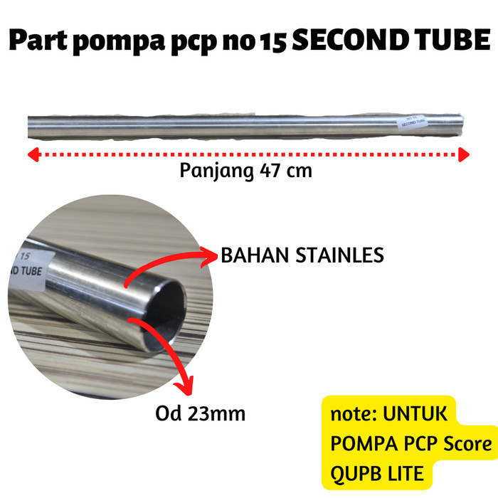 Part pompa pcp no 15 SECOND TUBE