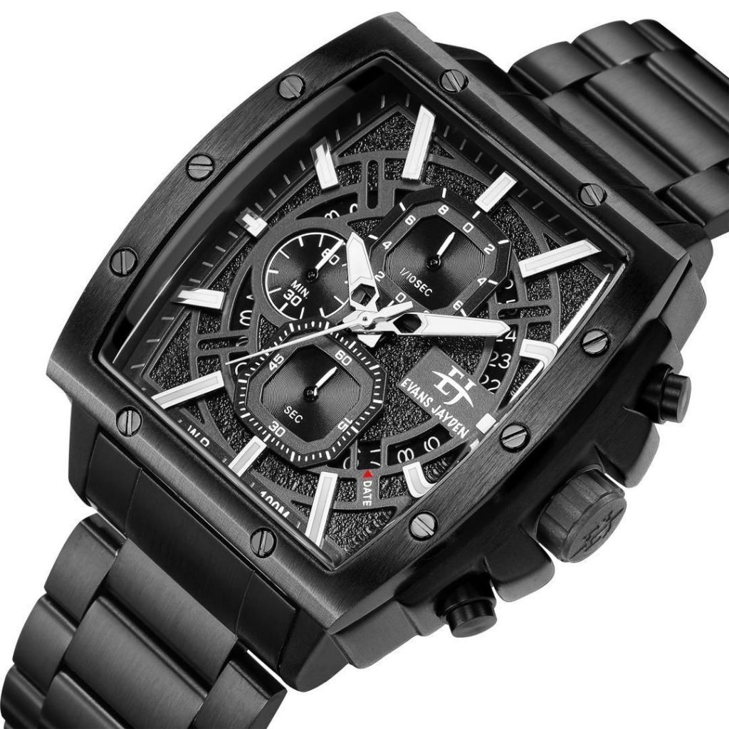 BUY 1 GET 1JAM TANGAN EVANS JAYDEN 9463-2 RANTAI ANTI AIR ORIGINAL