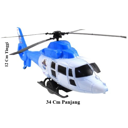 Mainan Anak Helikopter Polisi OCT-5117 Mainan Anak Laki Laki