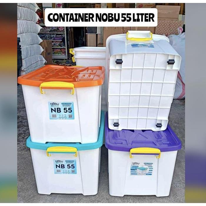 Shinpo CARAVAN 52 Liter Container Box SIP 142 Kotak Penyimpanan - NB 55 LITER