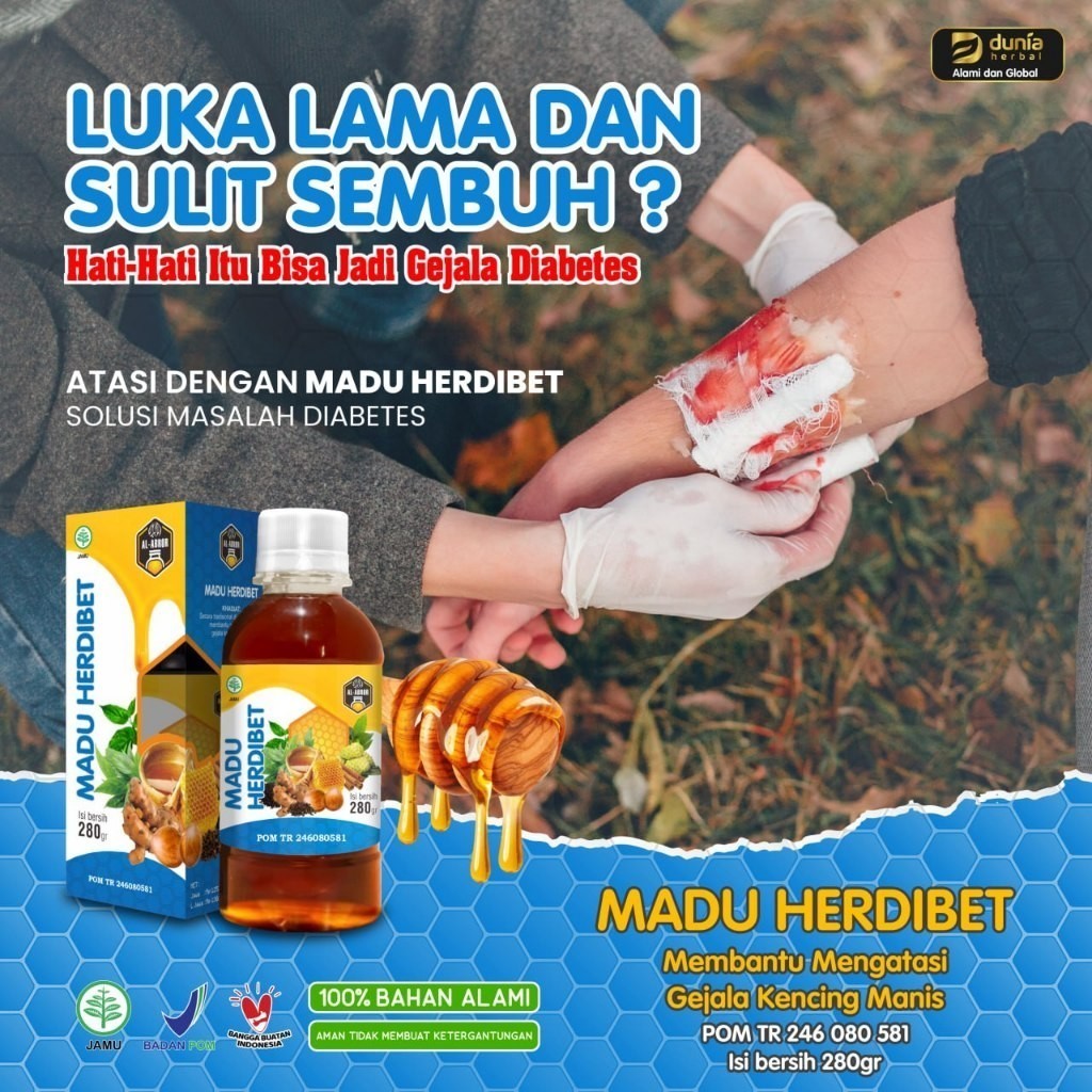 Madu Herdibet Obat Herbal Gula Darah Kencing Manis