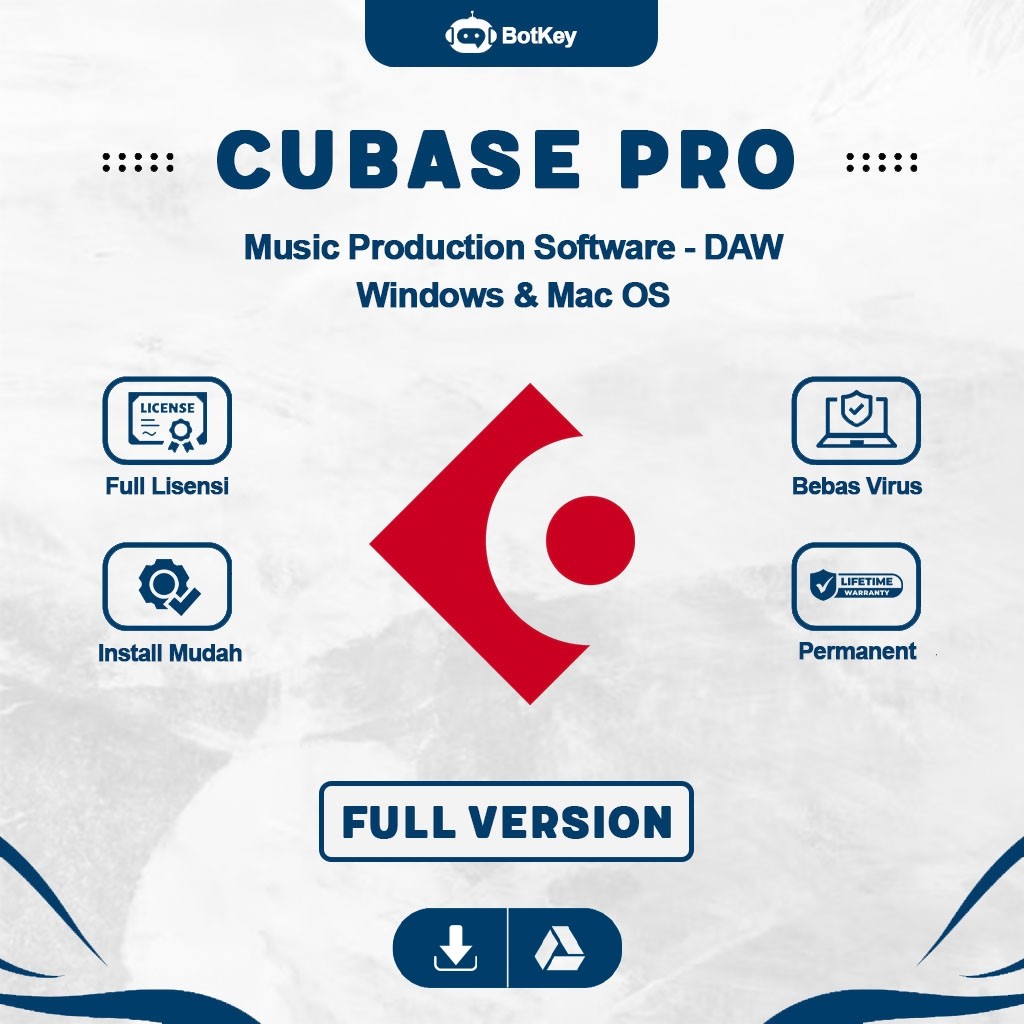 Cubase Pro 15 / 14 / 13 / 12 / 11 / 10 + Plugin Full Version Lifetime Permanen (WIN & MAC)