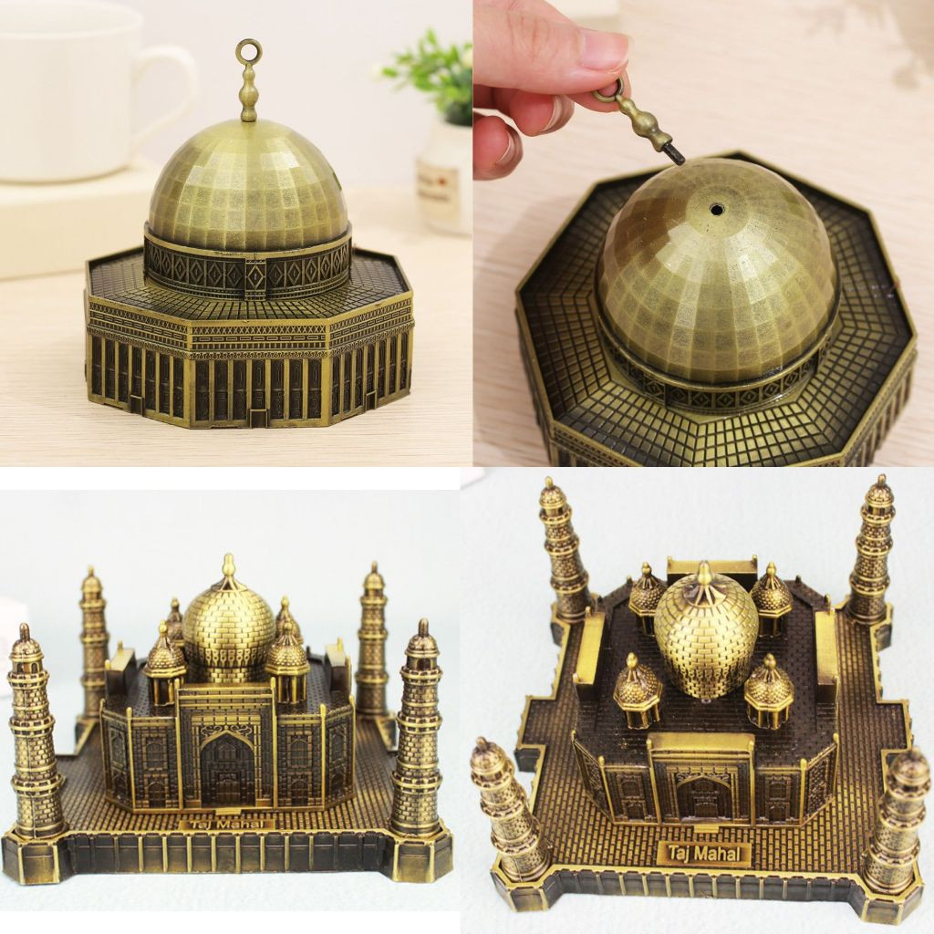 AUPSHOP Miniatur Masjid Pajangan Masjid Quba/Masjid Taj Mahal/Kubah Shakhrah/Dome of the Rock Oleh o