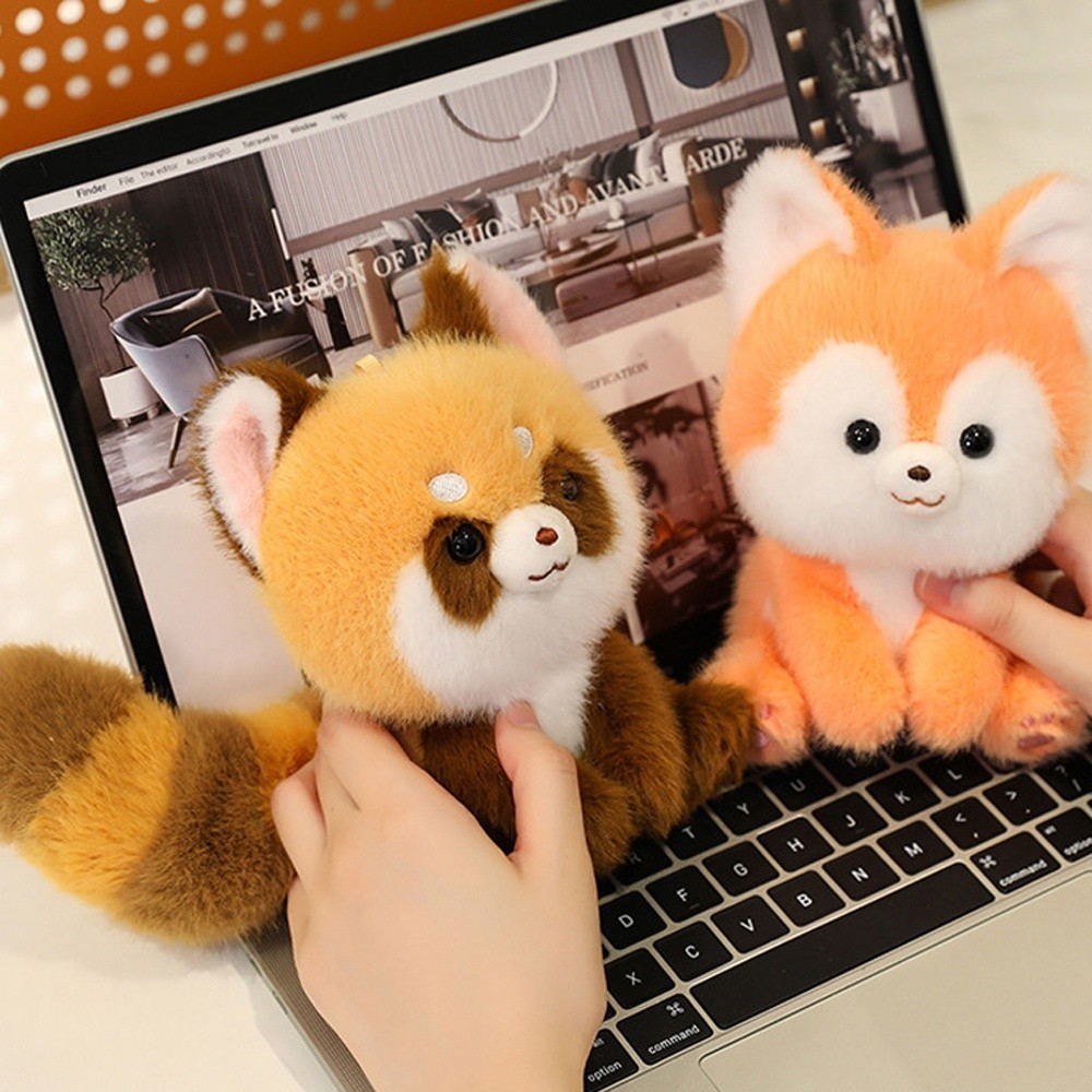 Home Decor Wrist Pad Sitting Animals Animals Pet Raccoon Cartoon Stuffed Animal Children