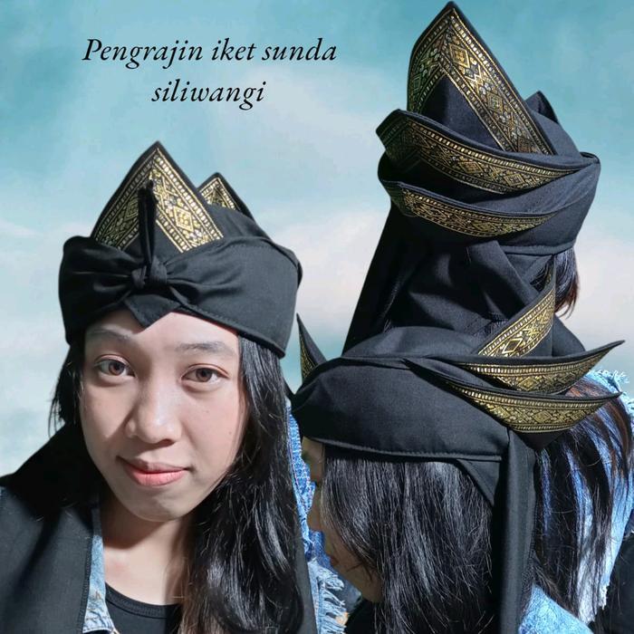 iket sunda ibing merak, iket sunda praktis, iket kepala sunda, iket blangkon sunda bendo totopong He